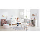 Flexa White Einzelbett 90x200 cm vordere Sicherung weiß Flexa White Einzelbett 90x200 cm vordere Sicherung weiß