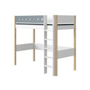 Flexa White Pfosten+ger. Leiter f. 90x200 Hochbett birke Flexa White Pfosten+ger. Leiter f. 90x200 Hochbett birke