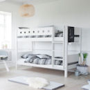 Flexa White vordere 3/4-Sicherung 200er aus MDF in weiß Flexa White vordere 3/4-Sicherung 200er aus MDF in weiß